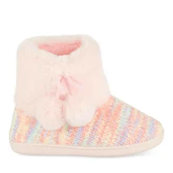 Chaussons Bottines ROSE LOVELY SKULL