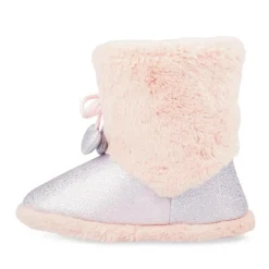 Chaussons Bottines ROSE LOVELY SKULL