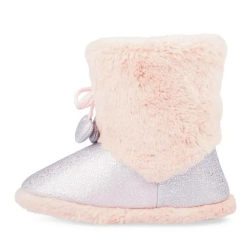 Chaussons Bottines ROSE LOVELY SKULL