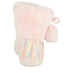 Chaussons Bottines ROSE LOVELY SKULL