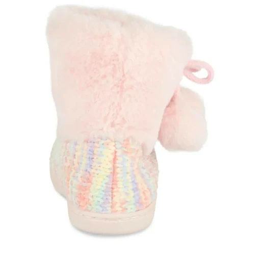 Chaussons Bottines ROSE LOVELY SKULL