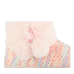 Chaussons Bottines ROSE LOVELY SKULL