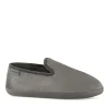 Chaussons Charentaise GRIS Homme Motif Uni A Enfiler
