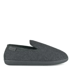 Chaussons Charentaise GRIS Homme Motif Uni A Enfiler