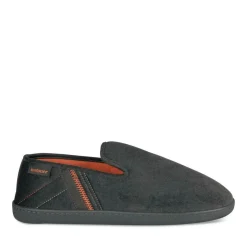 Chaussons Charentaise GRIS Homme Motif Uni A Enfiler
