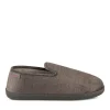 Chaussons Charentaise GRIS Homme Motif Carreaux A Enfiler