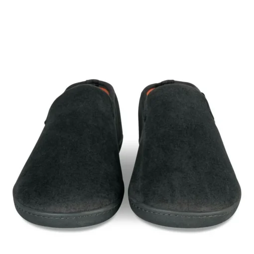 Chaussons Charentaise GRIS Homme Motif Uni A Enfiler