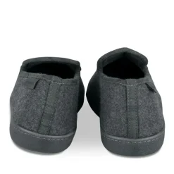 Chaussons Charentaise GRIS Homme Motif Uni A Enfiler