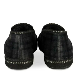 Chaussons Charentaise GRIS Homme Motif Uni A Enfiler