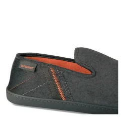 Chaussons Charentaise GRIS Homme Motif Uni A Enfiler