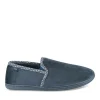 Chaussons Charentaise MARINE Homme Motif Uni A Enfiler