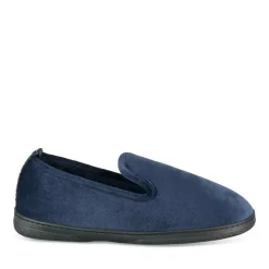 Chaussons Charentaise MARINE Homme Motif Uni A Enfiler