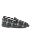 Chaussons Charentaise MARINE Homme Motif Uni A Enfiler