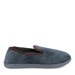 Chaussons Charentaise MARINE Homme Motif Uni A Enfiler