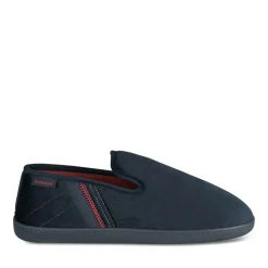 Chaussons Charentaise MARINE Homme Motif Uni A Enfiler