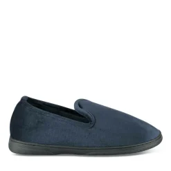 Chaussons Charentaise MARINE Homme Motif Uni A Enfiler