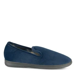 Chaussons Charentaise MARINE Homme Motif Uni A Enfiler