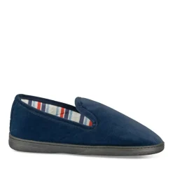 Chaussons Charentaise MARINE Homme Motif Uni A Enfiler