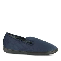 Chaussons Charentaise MARINE Homme Motif Uni A Enfiler