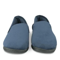 Chaussons Charentaise MARINE Homme Motif Uni A Enfiler