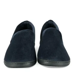 Chaussons Charentaise MARINE Homme Motif Uni A Enfiler