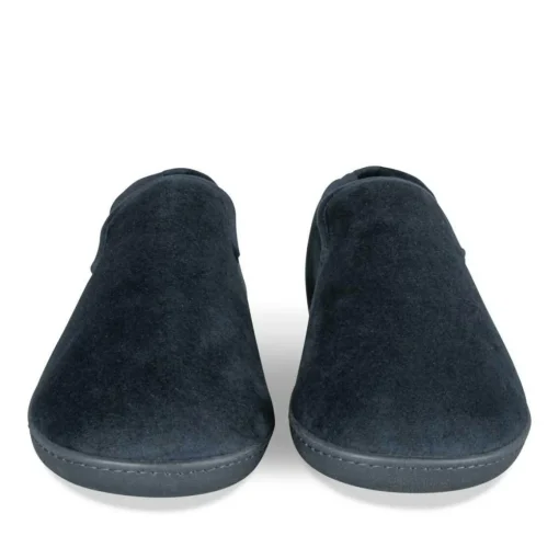 Chaussons Charentaise MARINE Homme Motif Uni A Enfiler