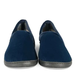 Chaussons Charentaise MARINE Homme Motif Uni A Enfiler