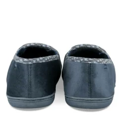 Chaussons Charentaise MARINE Homme Motif Uni A Enfiler