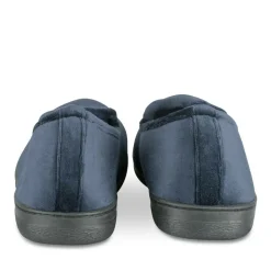 Chaussons Charentaise MARINE Homme Motif Uni A Enfiler