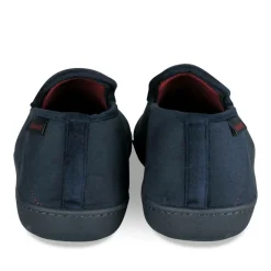 Chaussons Charentaise MARINE Homme Motif Uni A Enfiler