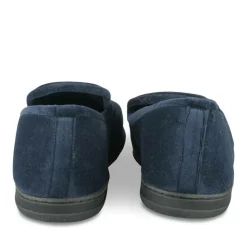 Chaussons Charentaise MARINE Homme Motif Uni A Enfiler
