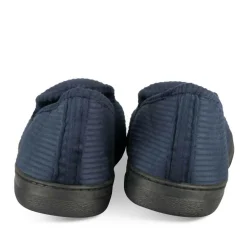 Chaussons Charentaise MARINE Homme Motif Uni A Enfiler