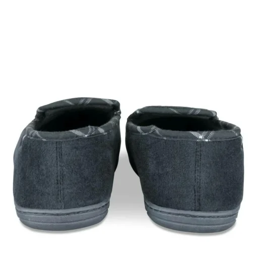 Chaussons Charentaise MARINE Homme Motif Uni A Enfiler