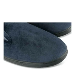 Chaussons Charentaise MARINE Homme Motif Uni A Enfiler
