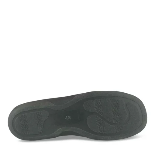 Chaussons Charentaise MARINE Homme Motif Uni A Enfiler