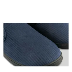 Chaussons Charentaise MARINE Homme Motif Uni A Enfiler