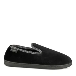Chaussons Charentaise NOIR Homme Motif Uni A Enfiler