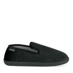 Chaussons Charentaise NOIR Homme Motif Uni A Enfiler