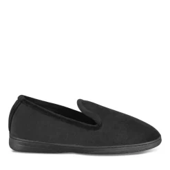 Chaussons Charentaise NOIR Homme Motif Uni A Enfiler