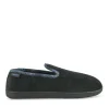 Chaussons Charentaise NOIR Homme Motif Uni A Enfiler