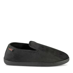 Chaussons Charentaise NOIR Homme Motif Uni A Enfiler