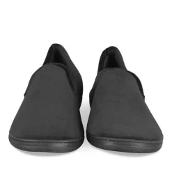 Chaussons Charentaise NOIR Homme Motif Uni A Enfiler