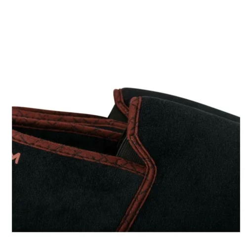 Chaussons Charentaise NOIR Homme Motif Uni A Enfiler