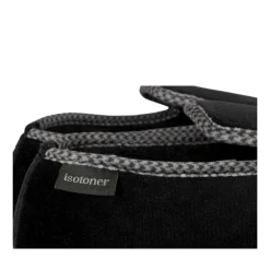 Chaussons Charentaise NOIR Homme Motif Uni A Enfiler
