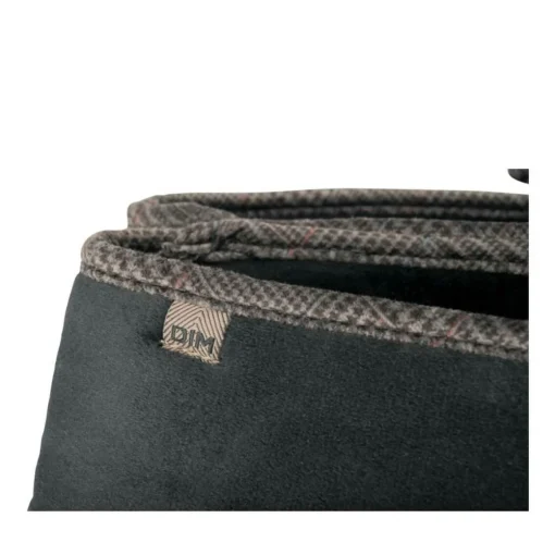 Chaussons Charentaise NOIR Homme Motif Uni A Enfiler