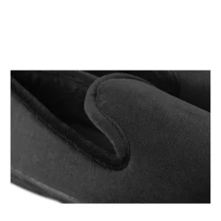 Chaussons Charentaise NOIR Homme Motif Uni A Enfiler