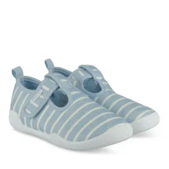 Chaussons Chaussons BLEU Garçon Motif Rayures Scratch