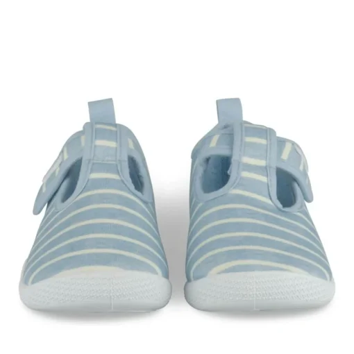 Chaussons Chaussons BLEU Garçon Motif Rayures Scratch
