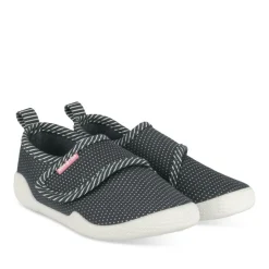 Chaussons Chaussons MARINE Fille Motif A Pois Scratch