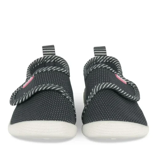 Chaussons Chaussons MARINE Fille Motif A Pois Scratch